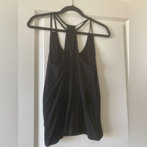 Black Strappy Tank Top